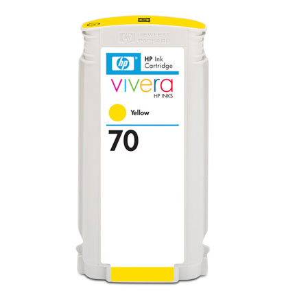 Tinta HP LF 70 Amarillo DesignJet Z2100 Z3100 130ML