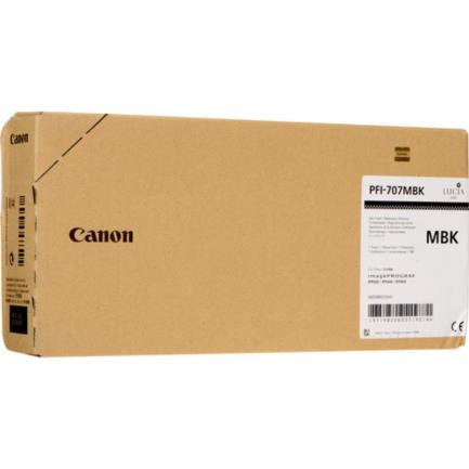 Tinta canon negr0 matte pfi-707mbk 700ml