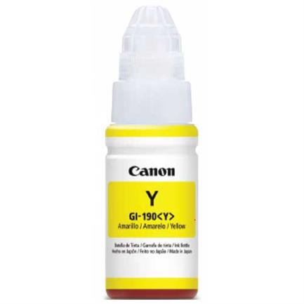 Tinta canon gi-190 amarillo tinta continua