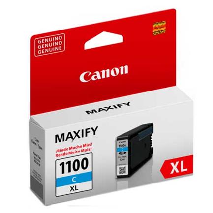 Tanque tinta canon alta capacidad cyan pgi 1100xl