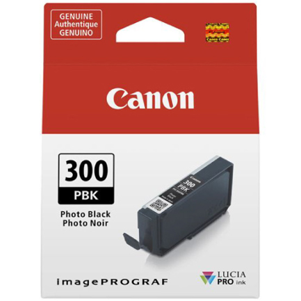 TINTA CANON PFI-300 PHOTO NEGRO PBK PARA IMPRESORA PRO-300