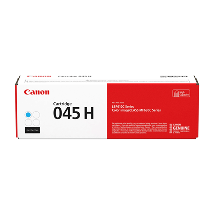 TONER CANON 045H C CYAN para ImageClass Series MF630C/LBP610C (2200 Pag)