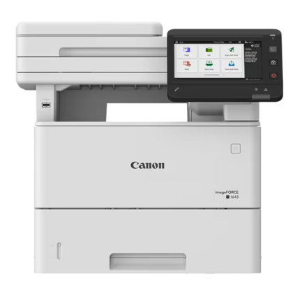 Multifuncional Canon Valor Laser B/N A4 IForce 1643F 45 ppm toner arranque.