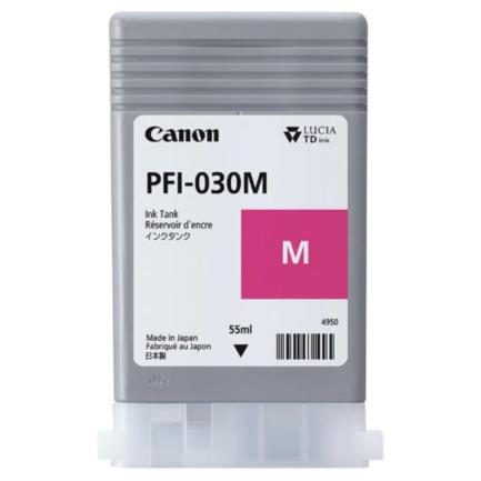 Tinta Canon PFI-030 Color Magenta para Series TA
