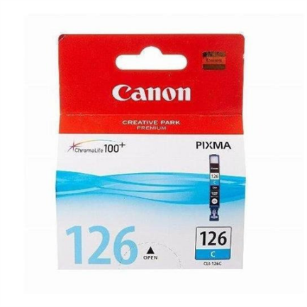 Tanque tinta canon cyan cli-126