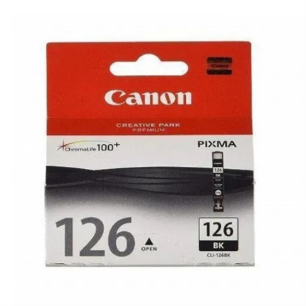 Tanque tinta canon negro pgi-126 cli-126bk