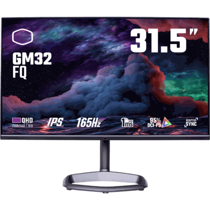 Monitor Led Cooler Master 32" (CMI-GM32-FQ-US) 2560x1440 165Hz IPS QHD 1ms FreeSync ARGB