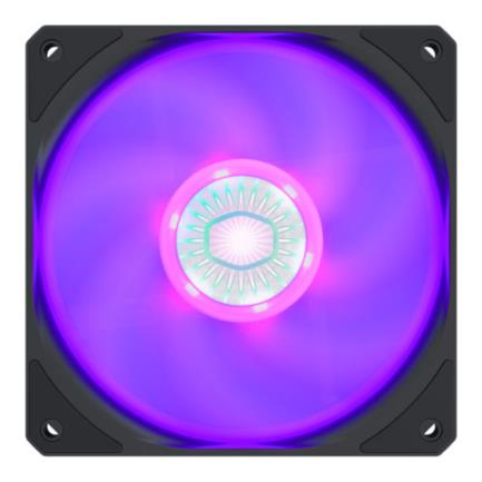 Ventilador para Gabinete Cooler Master SickleFlow 120 RGB 120mm 650-1800 RPM Color Negro
