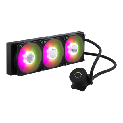 Enfriamiento Líquido para CPU Cooler Master MasterLiquid ML360L V2 ARGB 360mm Compatible S 1200 1700 AM4 AM5 Negro