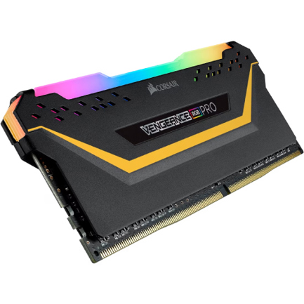 Memoria DIMM DDR5 Corsair (CMW32GX4M2E3200C16-TUF) 32GB (2x16GB) 3200MHz Vengeance RGB NEGRO
