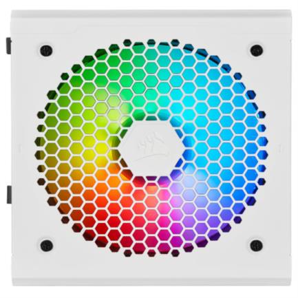 Fuente de poder corsair cx650f blanca rgb modular 650w atx 12v 80 plus bronze