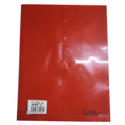 Sobre p/documentos celica t/carta c/hilo rojo c/12 piezas