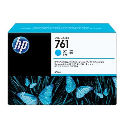 Tinta HP DesignJet LF 761 400ml Color Cian