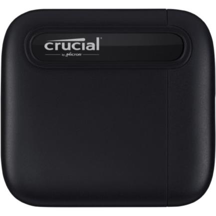 Unidad de estado sólido crucial x6 externo portátil 1tb usb 3.2 color negro