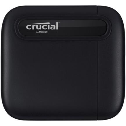 Unidad de estado sólido crucial x6 externo portátil 500gb usb 3.2 color negro