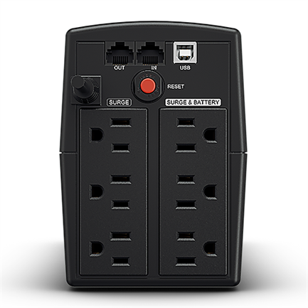 UPS CyberPower 750VA Regulador Voltaje AVR Torre 6NEMA 2