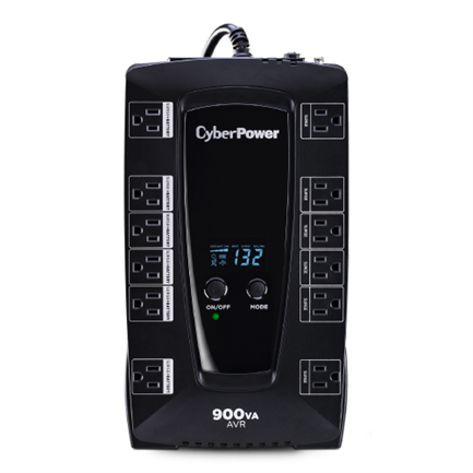 UPS CYBERPOWER 900VA / 480W CON REGULADOR AUTOMATICO DE VOLT 3