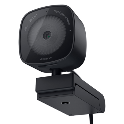 Webcam Dell WB3023 Cámara Web 2K QHD 2560 x 1440 USB 2.0 Negro