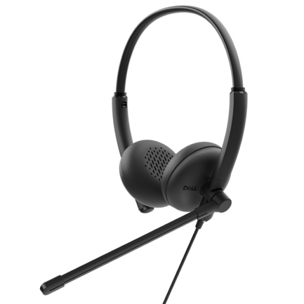 Auriculares Diadema Alámbricos Dell WH125 USB Tipo C Negro Llamadas y Música