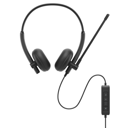Auriculares Diadema Alámbricos Dell WH125 USB Tipo C Negro Llamadas y Música 4