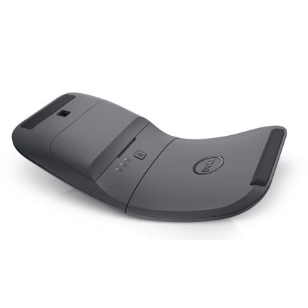 Mouse Dell MS700 De Viaje Negro Ambidiestro Bluetooth Sensor Óptico 4000 DPI Diseño Compacto 2