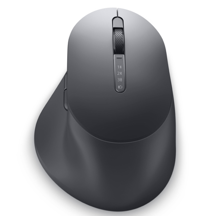 Mouse Ergonómico Dell MS900 Pro Premium Inalámbrico RF 8000 DPI Diseño Para Zurdo  - Mano Izquierda Color Gris 5