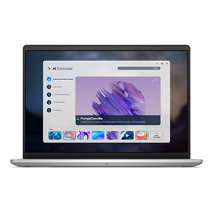 Laptop Dell Pro 14 Essential 14" FHD AMD Ryzen 7-250 16GB 512GB NPU 16 TOPS Radeon 780M W11 Pro 1Y Color Plata Wi-Fi 6 2