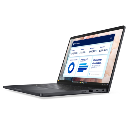 Laptop Dell Pro 13 Premium PA13250 Intel Ultra 7 268V SSD512TLC32RAM W11P FHD+ RetKbEs IRCam8Mp WiFiBt Bat2c40W 3YPSPlus