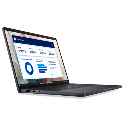 Laptop Dell Pro 13 Premium PA13250 Intel Ultra 7 268V SSD512TLC32RAM W11P FHD+ RetKbEs IRCam8Mp WiFiBt Bat2c40W 3YPSPlus 2