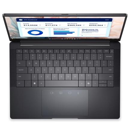 Laptop Dell Pro 13 Premium PA13250 Intel Ultra 7 268V SSD512TLC32RAM W11P FHD+ RetKbEs IRCam8Mp WiFiBt Bat2c40W 3YPSPlus 3