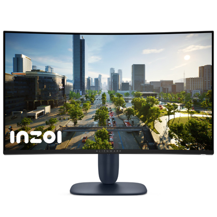 Monitor Dell 32" Alienware Curvo QHD 2560x1440 Panel VA 180Hz 3 años 2