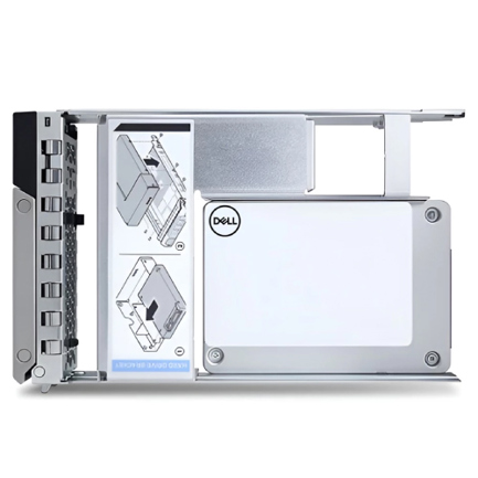 Disco Dell 1.92TB SSD SATA ISE 6Gbps RI 512e 2.5in with 3.5in HYB CARR Drives 1WPD CK