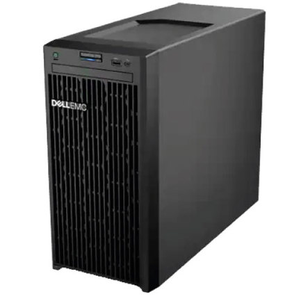 Servidor Dell PowerEdge T150 + Intel Xeon E-2336 6C/12T + 1x16GB 3200MT/s + 1x2TB 3.5 + PERC H355 FH + 3 Years Basic NBD