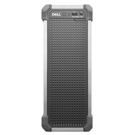 Servidor Dell PowerEdge T160 + Intel Xeon 6333P + 1x16GB 5600MT/s + 2x480GB 3.5 + Sin Controlador + 1 Año Básico NBD 2