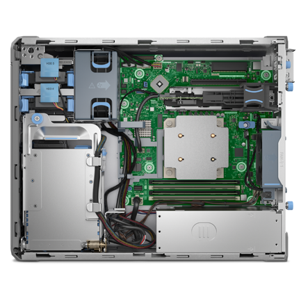 Servidor Dell Intel Xeon 6325P 3.5GHz 4C/+1x16GB 5600MT/s 2x2TB 3.5 Software Raid S160 + Garantía 1 Año Básico NBD 3