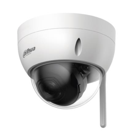 Cámara Wifi IP DAHUA Domo 4 Megapíxeles Lente de 2.8 mm 90 Grados de Apertura IR de 30m Ranura MicroSD 256G IP67 IK1