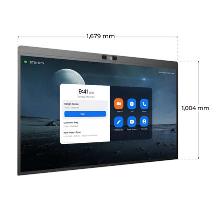 Pantalla interactiva Dten ultra hd 4k led de 75 2