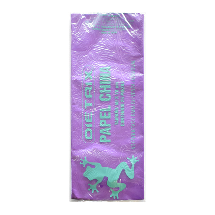 Papel de china Dietrix 50 X 70 cms morado paquete con 25 hojas