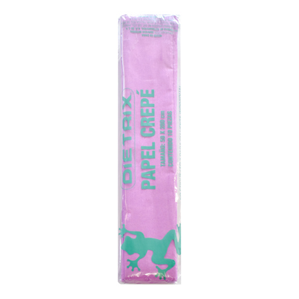 Papel crepe Dietrix 50 X 200 cms heliotropo paquete con 10 hojas