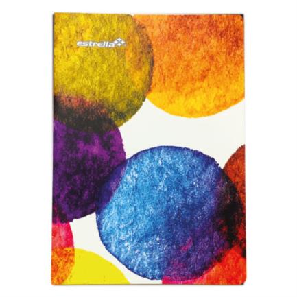Cuaderno estrella acuarela francesa cosido 46 hojas