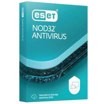 Licencia Antivirus ESD Eset Nod32 1 Año 5 Usuarios