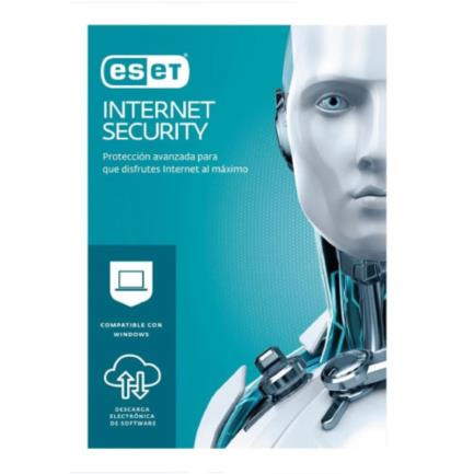 Licencia antivirus eset esd internet security 2 años 8 usuarios