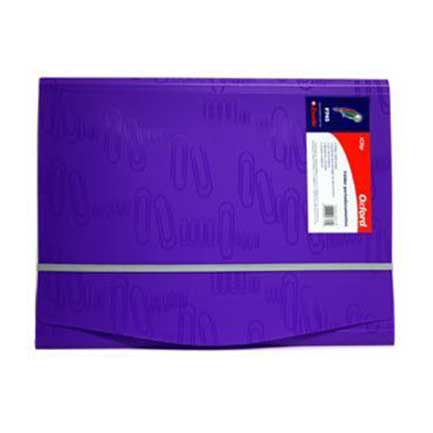 Folder oxford portadocumento carta violeta
