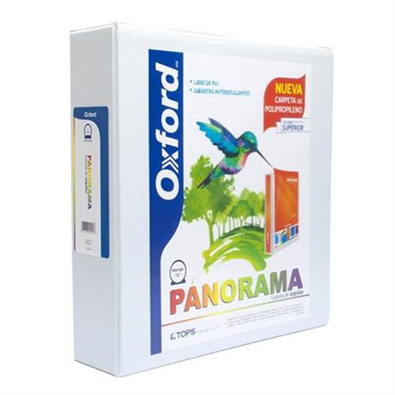 CARTAPACIO OXFORD PANORAMA O BLANCO 2" C/12