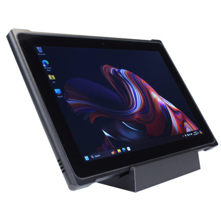 Tablet Ecline Uso Rudo Touch Screen 10.1" IP65 8GB 128GB ARM OCTA Core Windows 11 Pro WiFi BT Scanner 2D Correa de Mano