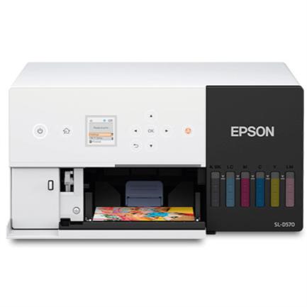 Impresora Epson Minilab SureLab D570 Resolución Máxima 1440x720 ppp Pantalla LCD de 1.44" 18W USB/Ethernet