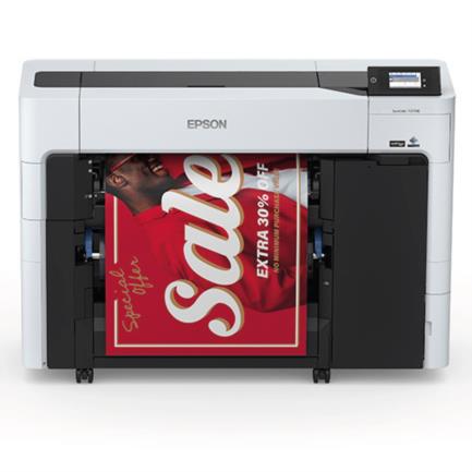 Plotter Epson SureColor T3770DR Cabezal de Impresión 24" Resolución 2400 x 1200 Producto Frágil Revisar Condiciones de