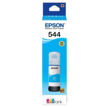 Tinta Epson Original T544-AL EcoTank L1110/L3110/L3150/L5190 Color Cian