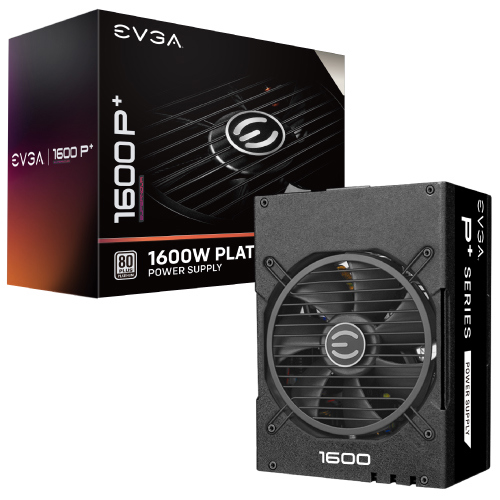 Fuente de Poder EVGA SuperNOVA 1600W P+ 80 Plus Platinum ATX 24 pin Full Modular Fan 135mm Negro