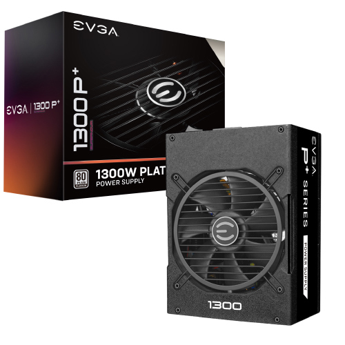 Fuente de Poder EVGA SuperNOVA 1300W P+ 80 Plus Platinum ATX 24 pin Full Modular Fan 135mm Negro